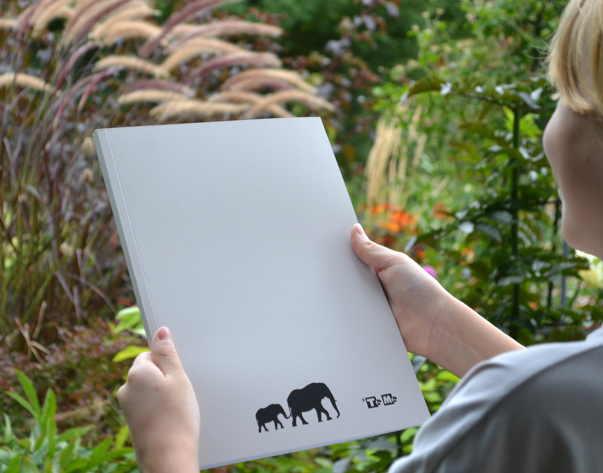 Caiet TeMe studentesc premium, A4, dictando, coperta brosata, 80 file, cusut, elefant - imagine 2